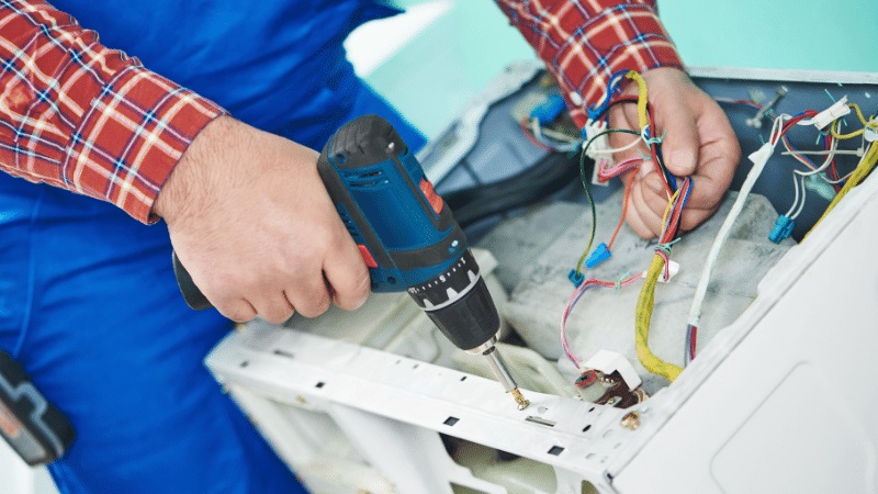 Avcılar Siemens Siemens çamaşır makinesi kart tamiri – Su almama arızası orijinal parça ile giderildi. - Teknik servis örneği